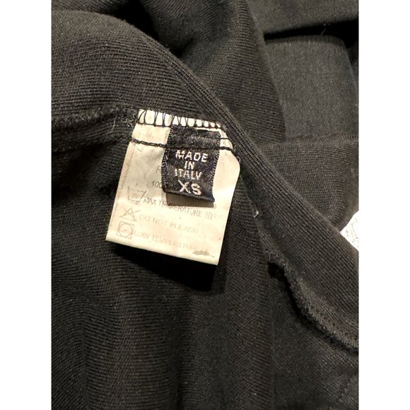 Roque Italy Womens Black Athleisure Top & Bottom Elevated Sweats Set XS-6 W/ Str - Picture 7 of 11